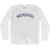 Wenzhou Vintage City Adult Cotton Long Sleeve T-shirt by Ultras