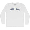 West End Adult Cotton Long Sleeve T-shirt by Tribe Lacrosse