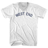 West End Adult Tri-Blend V-neck T-shirt by Tribe Lacrosse