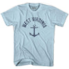 West Virginia State Anchor Home Cotton Adult T-shirt by Ultras