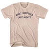 What Happened Last Night Adult Tri-Blend T-shirt by Tribe Lacrosse