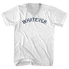 Whatever Adult Cotton V-neck T-shirt by Tribe Lacrosse