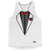 Tuxedo Red Tie Running Track Tops Made In USA by Tribe Lacrosse