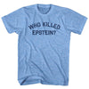 Who Killed Epstein Adult Tri-Blend T-shirt by Tribe Lacrosse