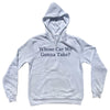Whose Car We Gonna Take Rage Font Cotton-Poly Blend Hoodie