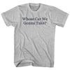 Whose Car We Gonna Take Rage Font Youth Cotton T-shirt