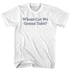Whose Car We Gonna Take Rage Font Youth Cotton T-shirt