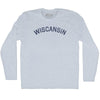 Wiscansin Adult Tri-Blend Long Sleeve T-shirt by Tribe Lacrosse