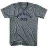 Wisconsin USA Adult Tri-Blend V-neck Womens T-shirt by Ultras