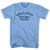 World's Okayest Pickleball Partner Adult Tri-Blend T-shirt by Tribe Lacrosse