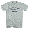 World's Okayest Pickleball Partner Adult Tri-Blend T-shirt by Tribe Lacrosse