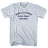World's Okayest Pickleball Partner Adult Tri-Blend T-shirt by Tribe Lacrosse