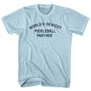 World's Okayest Pickleball Partner Adult Cotton T-shirt by Tribe Lacrosse