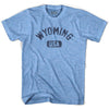 Wyoming USA Adult Tri-Blend T-shirt by Ultras