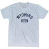 Wyoming USA Adult Tri-Blend T-shirt by Ultras