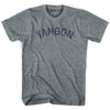 Yangon Vintage City Adult Tri-Blend T-shirt by Ultras