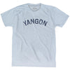 Yangon Vintage City Adult Tri-Blend T-shirt by Ultras