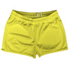 Pinstripes Shorty Short Gym Shorts 2.5" Inseam Made In USA by Tribe Lacrosse