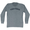 Yorktown Adult Tri-Blend Long Sleeve T-shirt by Tribe Lacrosse
