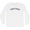 Yorktown Adult Cotton Long Sleeve T-shirt by Tribe Lacrosse
