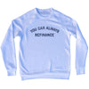 You Can Always Refinance Adult Tri-Blend Sweatshirt by Tribe Lacrosse