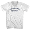 You Can Always Refinance Adult Cotton V-neck T-shirt by Tribe Lacrosse