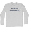 You Reach Homeschooled Adult Cotton Long Sleeve T-shirt by Tribe Lacrosse