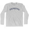 Zhengzhou Vintage City Adult Cotton Long Sleeve T-shirt by Ultras