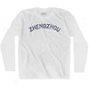 Zhengzhou Vintage City Adult Cotton Long Sleeve T-shirt by Ultras