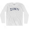 Zunyi Vintage City Adult Cotton Long Sleeve T-shirt by Ultras