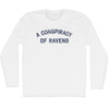 A Conspiracy Of Ravens Adult Cotton Long Sleeve T-shirt by Tribe Lacrosse