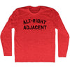 Alt-right Adjacent Adult Tri-Blend Long Sleeve T-shirt by Tribe Lacrosse