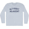 Alt-right Adjacent Adult Tri-Blend Long Sleeve T-shirt by Tribe Lacrosse