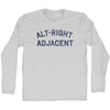 Alt-right Adjacent Adult Cotton Long Sleeve T-shirt by Tribe Lacrosse