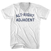 Alt-right Adjacent Adult Cotton V-neck T-shirt by Tribe Lacrosse