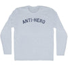 Anti-hero Adult Tri-Blend Long Sleeve T-shirt by Tribe Lacrosse