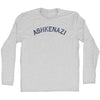 Ashkenazi Adult Cotton Long Sleeve T-shirt by Tribe Lacrosse