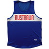Australia Country Finish Line Athletic Sport Tank Top Made In USA by Ultras