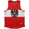 Austria Country Flag Athletic Sport Tank Top Made In USA by Ultras
