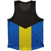 Bahamas Country Flag Athletic Sport Tank Top Made In USA by Ultras