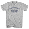 Be Careful For What You Wish For Womens Cotton Junior Cut T-Shirt by Tribe Lacrosse
