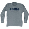 Be Kind .Of An A Hole Adult Tri-Blend Long Sleeve T-shirt by Tribe Lacrosse