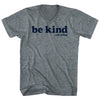 Be Kind .Of Mean Tri-Blend V-neck Womens Junior Cut T-shirt by Tribe Lacrosse
