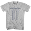 Beach Volleyball Switch Every 7 Points Scoring Chart Womens Cotton Junior Cut T-Shirt by Tribe Lacrosse