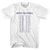 Beach Volleyball Switch Every 7 Points Scoring Chart Womens Cotton Junior Cut T-Shirt by Tribe Lacrosse