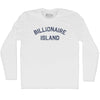 Billionaire Island Adult Cotton Long Sleeve T-shirt by Tribe Lacrosse