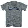 Blanco Tri-Blend V-neck Womens Junior Cut T-shirt by Tribe Lacrosse