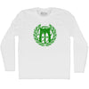 Borough Boys New York Soccer Adult Cotton Long Sleeve T-shirt by Tribe Lacrosse