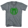 Borough Boys New York Soccer Tri-Blend V-neck Womens Junior Cut T-shirt by Tribe Lacrosse