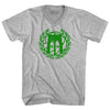 Borough Boys New York Soccer Adult Cotton V-neck T-shirt by Tribe Lacrosse